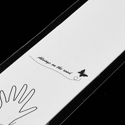 Paper Bracelet Display Cards OPP-C002-09A-1