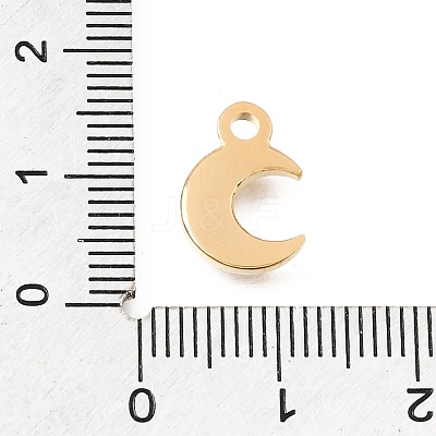 304 Stainless Steel Rhinestone Pendants STAS-E531-06G-1