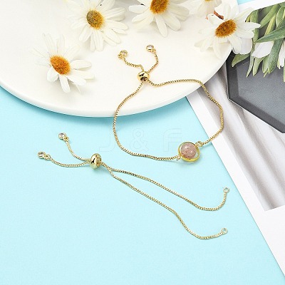 Rack Plating Brass Chain Bracelet Making LS-KK-A142-017G-1