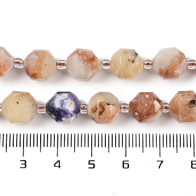 Natural Green Opal Beads Strands G-O201B-142G-1