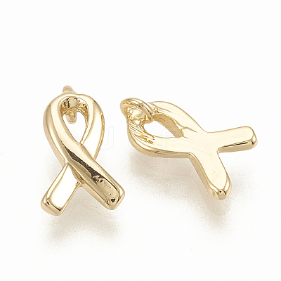 Brass Charms X-KK-T020-112G-1