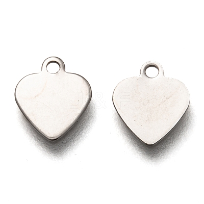 Non-Tarnish 201 Stainless Steel Charms STAS-B001-07A-P-1