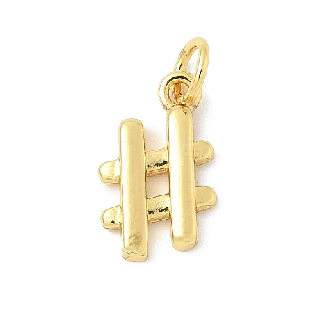Brass Charms KK-I276-71G-1