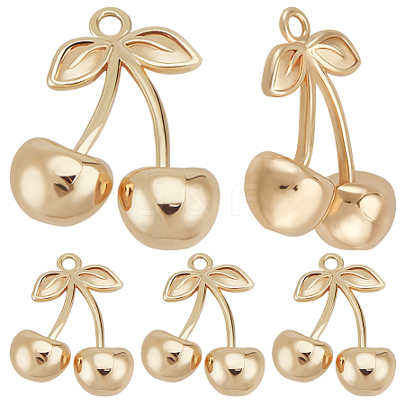 14Pcs Brass Charms KK-BBC0017-51-1