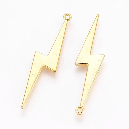 Tibetan Style Alloy Lightning Big Pendants PALLOY-AD92395-G-LF-1
