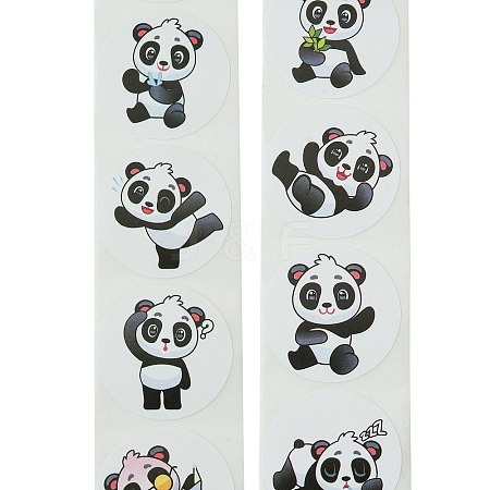 Cartoon Patterns Paper Gift Sticker Rolls DIY-R083-03E-1