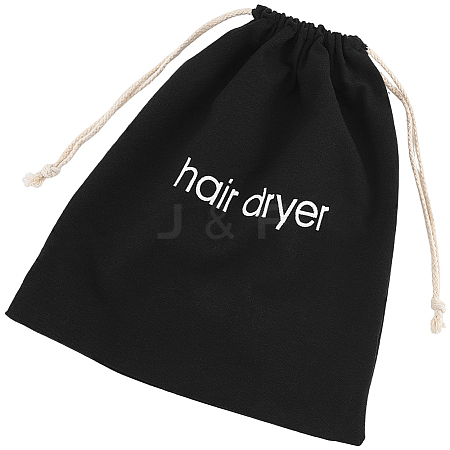 Canvas Cloth Hair Dryer Packing Drawstring Bags ABAG-WH20027-005A-1