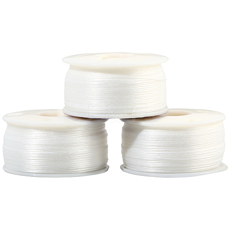 3 Rolls Special Coated Nylon Beading Threads for Seed Beads OCOR-PA0001-02C-1