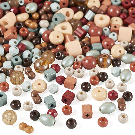 227Pcs Glass Seed Beads SEED-TA0001-58C-1