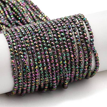 Electroplate Glass Beads Strands LS-GLAA-H021-01A-FP14-1