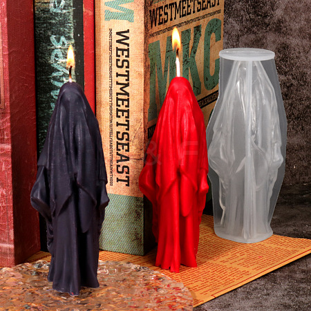 Halloween Wizard Robe Candle Silicone Molds SIMO-PW0006-008-1