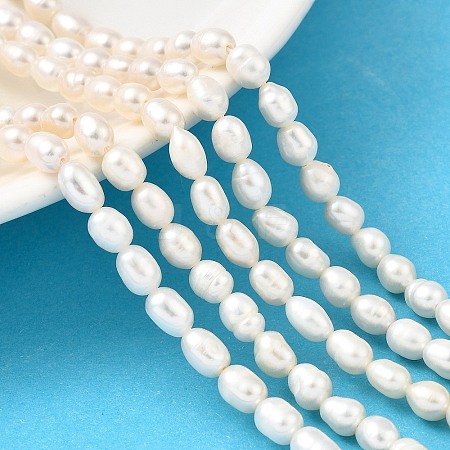 Natural Cultured Freshwater Pearl Beads Strands PEAR-I007-01P-03C-1