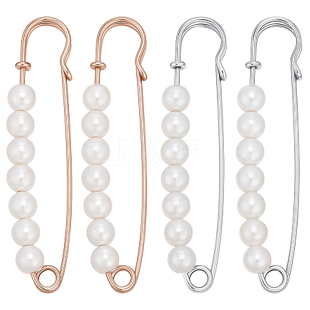 16Pcs 2 Colors Iron Kilt Pins JEWB-SC0001-89-1