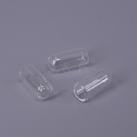 Handmade Blown Glass Bottles GLAA-WH0018-69-1
