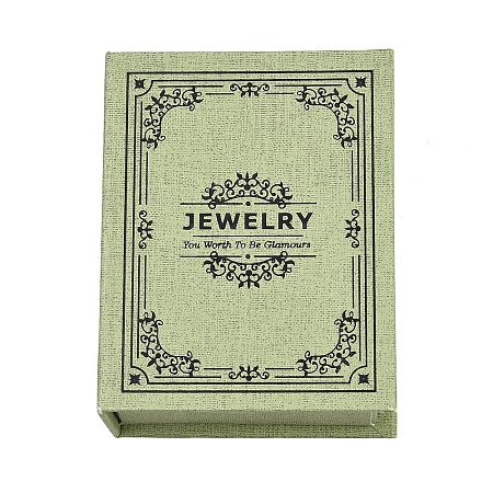Floral Printed Paper Jewelry Display Magnetic Cases CON-K015-03A-02-1