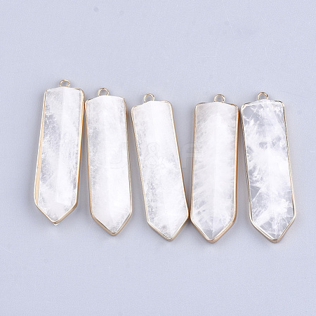 Quartz Crystal Big Pendants G-S344-16D-1