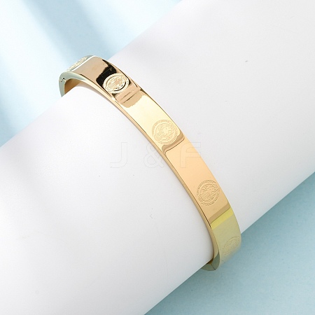 304 Stainless Steel Hinged Bangles for Women BJEW-B161-11G-02-1
