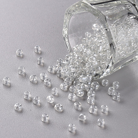(Repacking Service Available) Glass Seed Beads SEED-C015-3mm-101-1