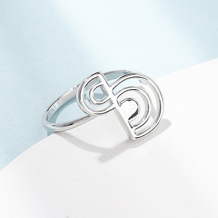 Brass Finger Rings for Women KK-CBA3D94-02P-1
