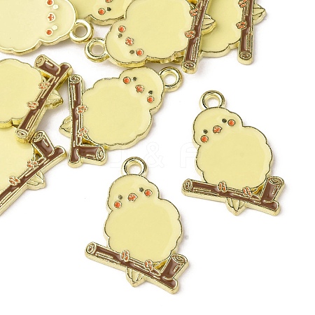 Alloy Enamel Pendants LS-ENAM-C030-01D-G-1