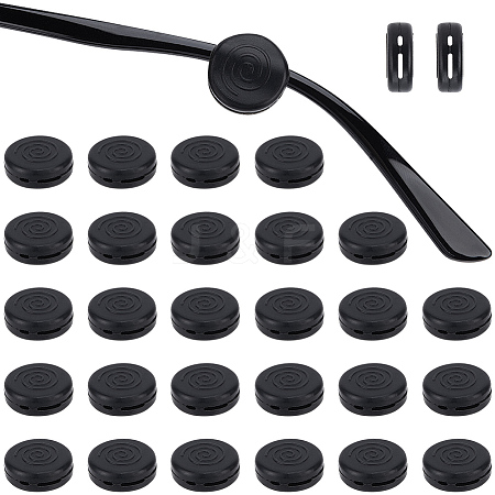 48Pcs Silicone Eyeglasses Ear Grip FIND-CN0002-47A-1