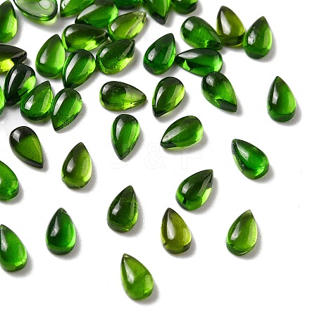 Natural Grade AA Green Diopside Cabochons G-L616-03B-02-1