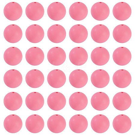 50Pcs Food Grade Eco-Friendly Silicone Beads SIL-TA0002-89D-1