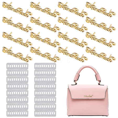 16 Sets Alloy Handmade Label Tags FIND-PH0060-38G-1