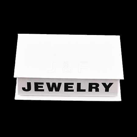 Words Printed Paper Jewelry Display Magnetic Cases CON-K015-04A-1