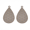 430 Stainless Steel Filigree Pendants LS-X-STAS-S108-25B-07-2