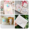 3 Rolls 3 Styles Vinyl Plastic Printable Holographic Stickers OFST-TA0001-10A-10