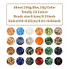 DIY Glass Bugle Beads Bracelets Jewelry Making Kits DIY-YW0010-65-2