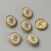 1-Hole Alloy Enamel Buttons DIY-WH0020-32B-02-2