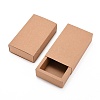 Kraft Paper Folding Box CON-WH0010-02D-A-1