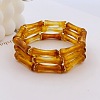 Acrylic Bamboo Joint Beaded Bracelets for Women FS-WG26A21-26-1