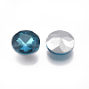 Pointed Back Glass Rhinestone Cabochons RGLA-T029-8mm-15-2