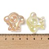 Airplane UV Plating Luminous Rainbow Iridescent Acrylic Beads LACR-R001-06A-6