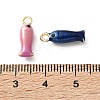 Alloy Enamel Pendants AL-CBA3844-02B-G-3