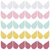 40Pcs 5 Colors Cloth Patches DIY-GF0005-06-1