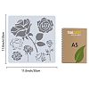 Gorgecraft 2Pcs 2 Styles Plastic Drawing Painting Stencils Templates DIY-GF0006-01B-2