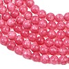 Dyed Natural White Jade Beads Strands GG-CBAD029-A10-6mm-3