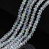 Electroplate Glass Beads Strands LS-EGLA-A044-T4mm-L19-1