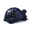 Tortoise Assembled Natural Bronzite & Synthetic Imperial Jasper Model Ornament G-N330-39A-03-2