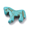 Synthetic Turquoise Gemstone Pendants X-G-B015-02-1