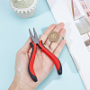 SUNNYCLUE 1Pc Carbon Steel Jewelry Pliers for Jewelry Making Supplies AJEW-SC0001-42-3