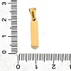 Golden 304 Stainless Steel Pendants STAS-K300-01G-I-3
