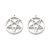 Non-Tarnish 201 Stainless Steel Pendants STAS-N098-101P-1