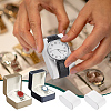 Imitation Leather Bracelet Watch Pillow Jewelry Displays BDIS-WH0016-03A-6