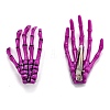 Halloween Skeleton Hands Bone Hair Clips PHAR-H063-A01-2