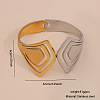 304 Stainless Steel Hinged Bangles for Women FS-WGF6FE8-02-1